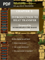 1 Introduction To Heat Transfer: Prepared by