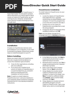 Cyberlink Powerdirector Quick Start Guide: Welcome