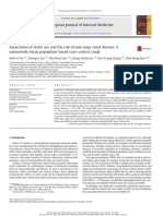 Association of Statin Use and The Risk of End-Stage Renal Disease, A Nationwide On Asia Population Based Case