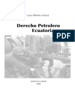 Derecho Petrolero Ecuatoriano