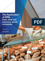 The Application of Ifrs Food Drink