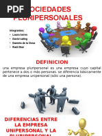 Sociedades Pluripersonales