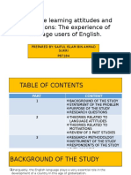 Sociolinguistics Language Attitude and Motivation