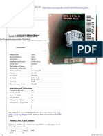 CPU-Upgrade - Intel Pentium T4400 CPU