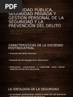 Clase 2 Seguridad Pública, Seguridad Privada y Gestión Personal