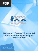 Master Gestion Ambiental de La Empresa y Energías Renovables PDF