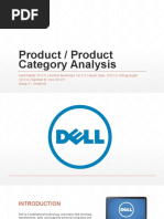 Product Category Analysis - Dell