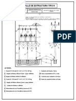 Estructura H Por Norma CORPOELEC Vigente