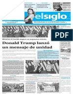 Edición Impresa Elsiglo 10-11-2016