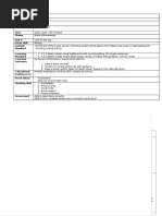 PLC Lesson Plan - Writing