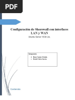 Configuración de Shorewall