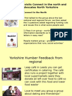 For 26th 27th Oct National Forum From Yorkshire and Humber