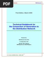 TNB Tech Guidebook For The Connection of Generation To The Distn Network PDF