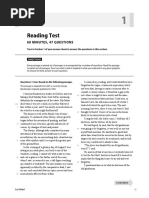 PSAT Reading