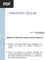 Disrupcion Celular