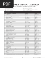 Plano Estudo Da Bíblia Com Espirito de Profecia