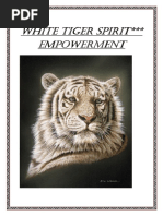 White Tiger Spirit Empowerment For Class