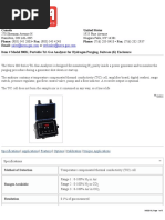 Model380K PortableTriGasAnalyzerforHydrogenPurging Suitcase (K) Enclosure