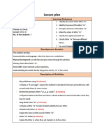 Lesson Plan Letter M