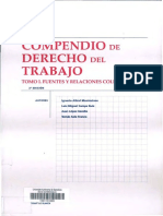 Albiol M., Ignacio - Camps R, Luis - Compendio de Derecho Del Trabajo Español - Tomo I - Contrato