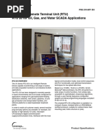 I/A Series Remote Terminal Unit (RTU) RTU 20 For Oil, Gas, and Water SCADA Applications