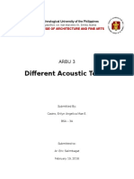 Different Acoustic Terms: Arbu 3