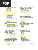 Bioquimica Preguntas