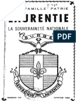 La Constitution de La République de Laurentie (1960)