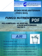 Fungsi Nutrien Air