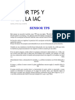 Sensor Tps y Valvula Iac