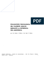 Evaluacion Psicologica Del Paciene Adulto