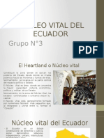 El Heartland o Nucleo Vital Grupo 3