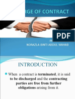 Discharge of Contract