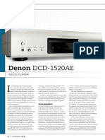 Denon DCD 1520ae CD Player Review Test Lores