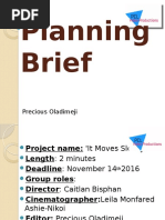 Planning Brief Powerpoint