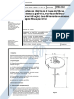 NBR 11356 MB 860 - Isolantes Termicos A Base de Fibras Minerais Paineis Mantas e Feltros - Determ