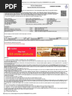 Current Booking Current Booking: Irctcs E Ticketing Service Electronic Reservation Slip (Personal User)