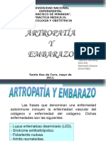 Artropatias y Embarazo