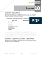 ARCO SAT Subject Chemistry Practice Test