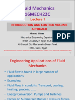 Lecure 1 Fluid Mechanics