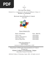 Project Report On Pick and Place Robot (By Chirag Joshi)
