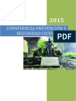 Convivencia y Seguridad Ciudadana 2015