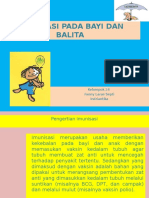 Imunisasi Pada Bayi Dan Balita