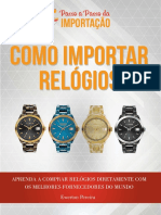 Como Importar Relogios