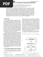 Optimum Criteria On The Performance of An