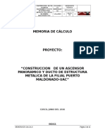 II. - Memoria de Cálculo de Analisis de Trafico y Estructura