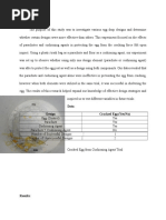 Egg Drop Analysis