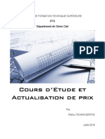 Cours D'étude de Prix5