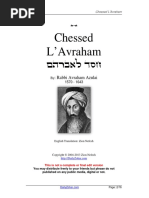 Chessed Lavraham