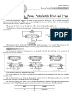 Electron Photon and X Ray